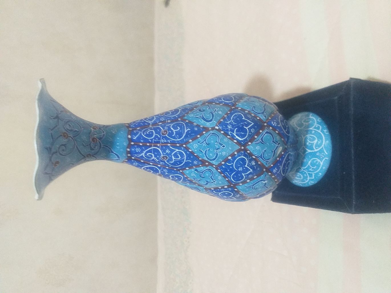 ظرف مینا کاری